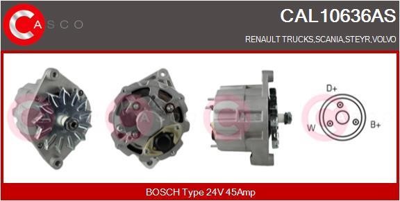 Casco CAL10636AS Alternator CAL10636AS