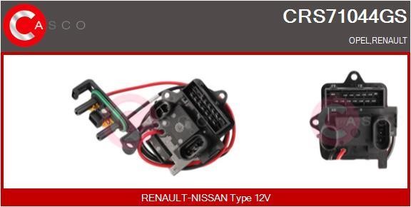 Casco CRS71044GS Resistor, interior blower CRS71044GS