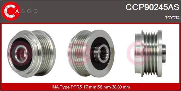 CCP90245AS Casco Belt pulley generator