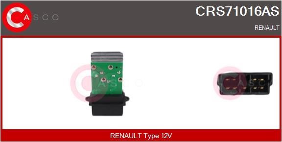 Casco CRS71016AS Resistor, interior blower CRS71016AS