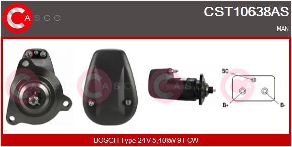 Casco CST10638AS Starter CST10638AS CST10638AS Casco Starter
