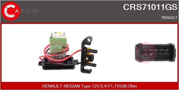 Casco CRS71011GS Resistor, interior blower CRS71011GS