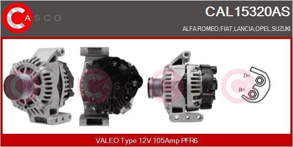 Casco CAL15320AS Alternator CAL15320AS