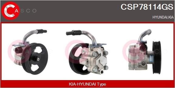 Casco CSP78114GS Hydraulic Pump, steering system CSP78114GS