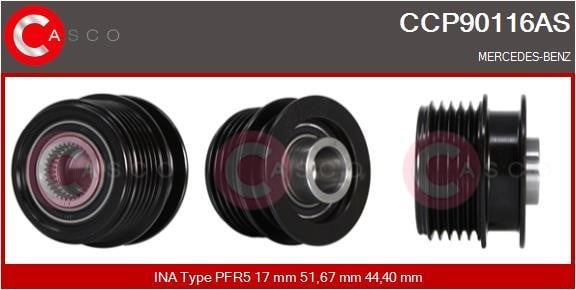 CCP90116AS Casco Belt pulley generator