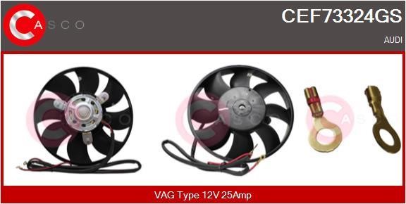 Casco CEF73324GS Hub, engine cooling fan wheel CEF73324GS