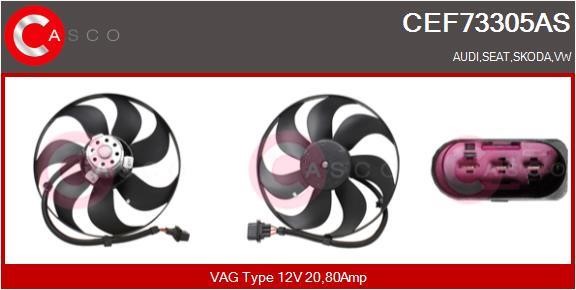 Casco CEF73305AS Hub, engine cooling fan wheel CEF73305AS
