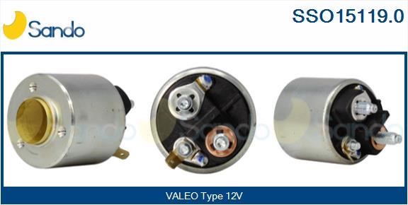 Sando SSO15119.0 Solenoid switch, starter SSO151190