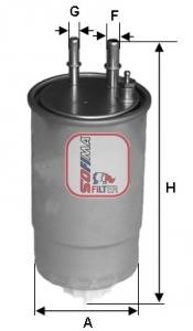 Sofima S 4117 NR Fuel filter S4117NR