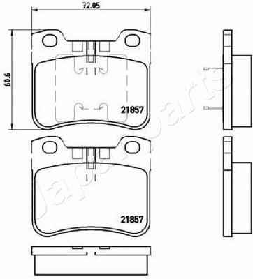 Buy Japanparts PA-0600AF at a low price in United Arab Emirates!