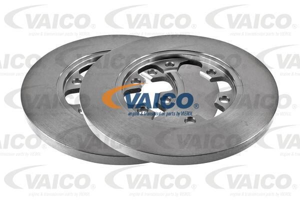 Vaico V2540014 Rear brake disc, non-ventilated V2540014