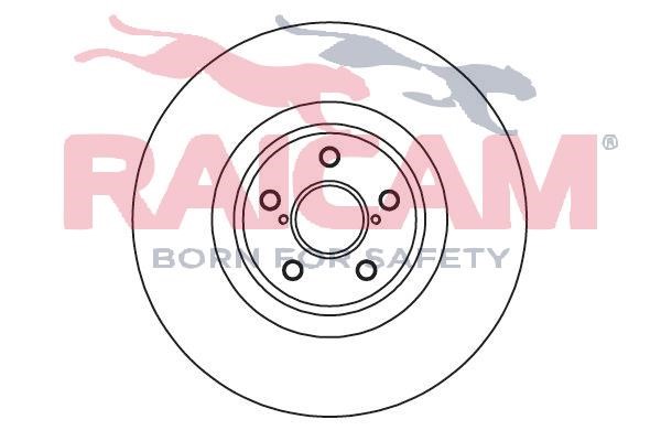 Raicam RD01485 Front brake disc ventilated RD01485