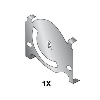 Raicam 12079652 Mounting kit brake pads 12079652