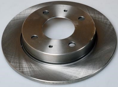 Denckermann B130573 Rear brake disc, non-ventilated B130573