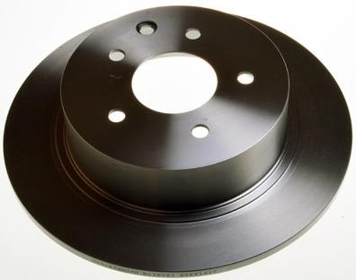 Denckermann B130585 Rear brake disc, non-ventilated B130585