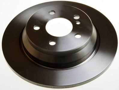 Denckermann B130570 Rear brake disc, non-ventilated B130570
