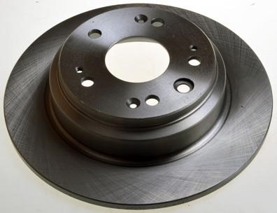 Denckermann B130517 Rear brake disc, non-ventilated B130517