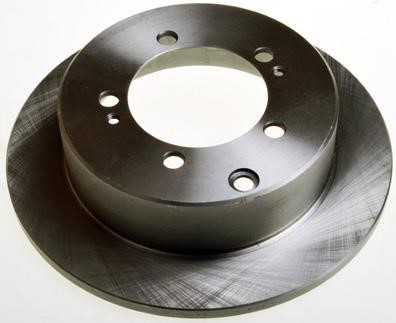 Denckermann B130576 Rear brake disc, non-ventilated B130576