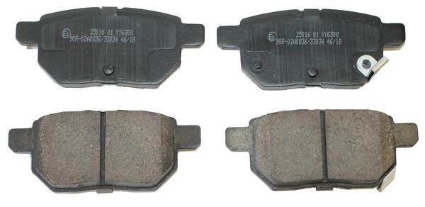 National NP2877 Brake Pad Set, disc brake NP2877