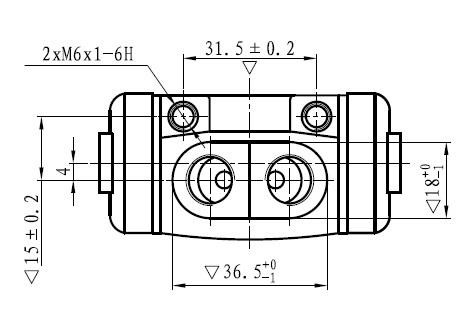 National NWC5045 Wheel Brake Cylinder NWC5045