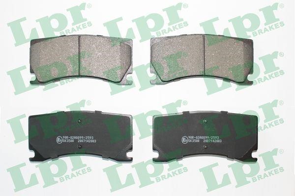 LPR 05P2003 Brake pad set 05P2003 05P2003 LPR Brake pad set