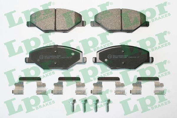 LPR 05P1795K Brake Pad Set, disc brake 05P1795K
