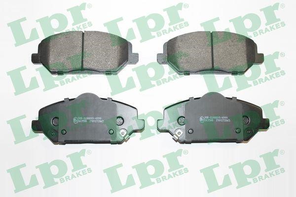LPR 05P2065 Brake Pad Set, disc brake 05P2065