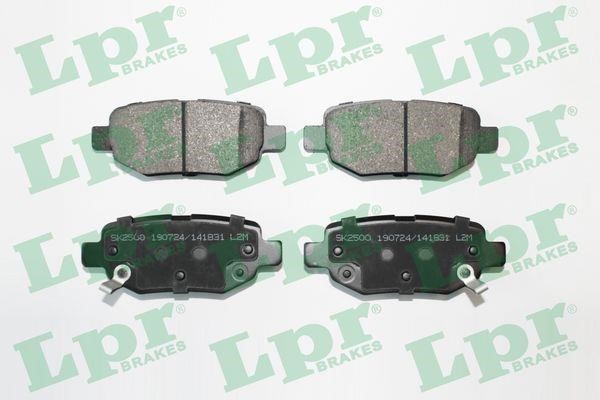 LPR 05P1831 Brake Pad Set, disc brake 05P1831