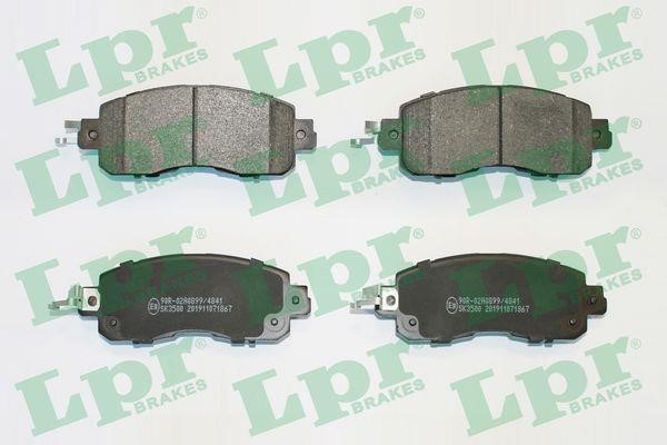 LPR 05P1867 Brake Pad Set, disc brake 05P1867