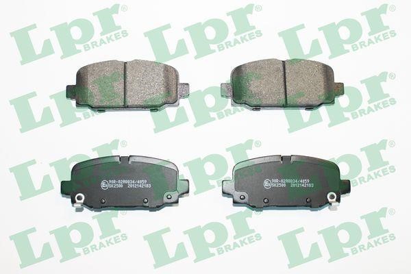 LPR 05P2183 Brake Pad Set, disc brake 05P2183