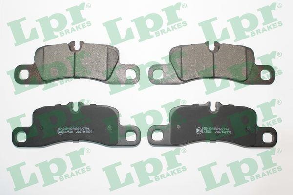 LPR 05P2092 Brake Pad Set, disc brake 05P2092