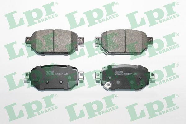 LPR 05P2137 Brake Pad Set, disc brake 05P2137