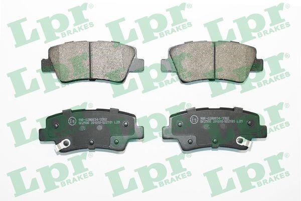 LPR 05P2181 Brake Pad Set, disc brake 05P2181