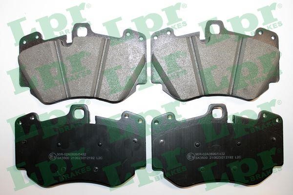 LPR 05P2192 Brake Pad Set, disc brake 05P2192