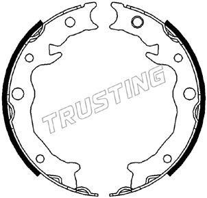 Trusting 110.343 Parking brake shoes 110343