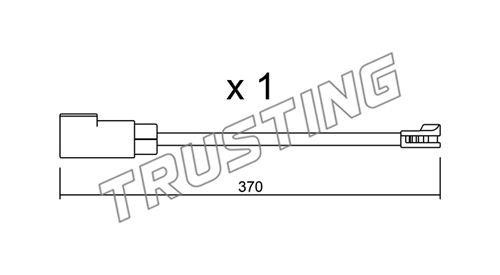 Trusting SU339 Warning contact, brake pad wear SU339