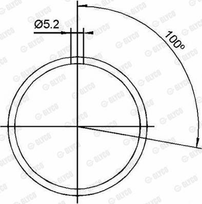 Glyco 55-3610 SEMI Bushings 553610SEMI