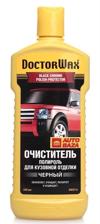 Doctor Wax DW8316 Polish-cleaner for Car Body trim, black, 300ml DW8316