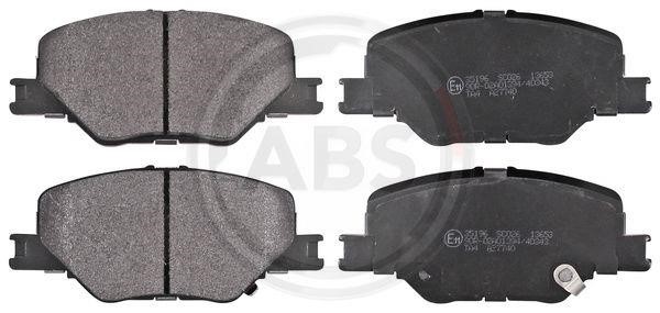 ABS 35196 Brake Pad Set, disc brake 35196