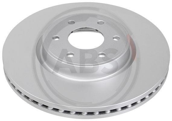 ABS 18817 Front brake disc ventilated 18817