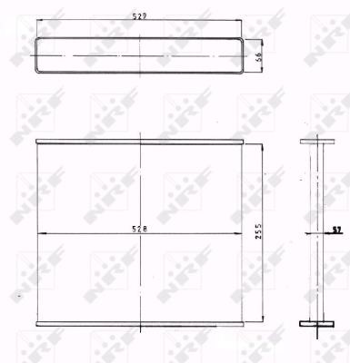 NRF 1007 Core, radiator 1007