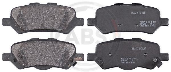 ABS 35270 Brake Pad Set, disc brake 35270