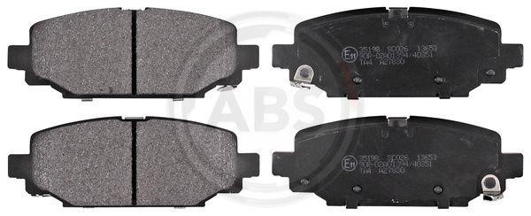 ABS 35198 Brake Pad Set, disc brake 35198