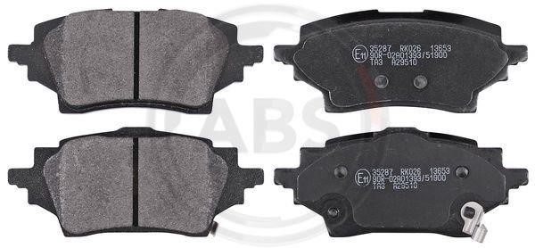 ABS 35287 Brake Pad Set, disc brake 35287