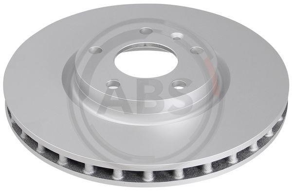 ABS 18750 Front brake disc ventilated 18750