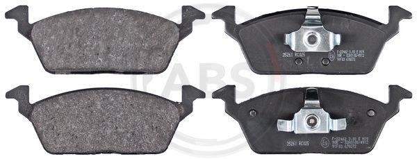 ABS 35261 Brake Pad Set, disc brake 35261