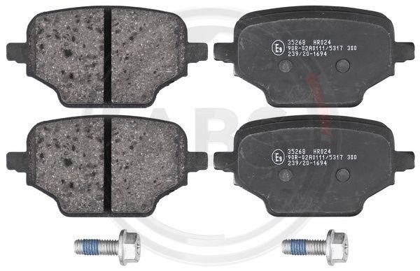 ABS 35268 Brake Pad Set, disc brake 35268