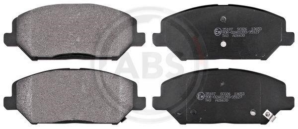 ABS 35187 Brake Pad Set, disc brake 35187