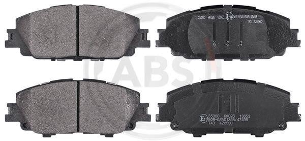 ABS 35300 Brake Pad Set, disc brake 35300