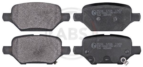 ABS 35236 Brake Pad Set, disc brake 35236